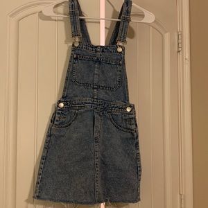 Divided by H&M Jean Overall Jumper Dress
